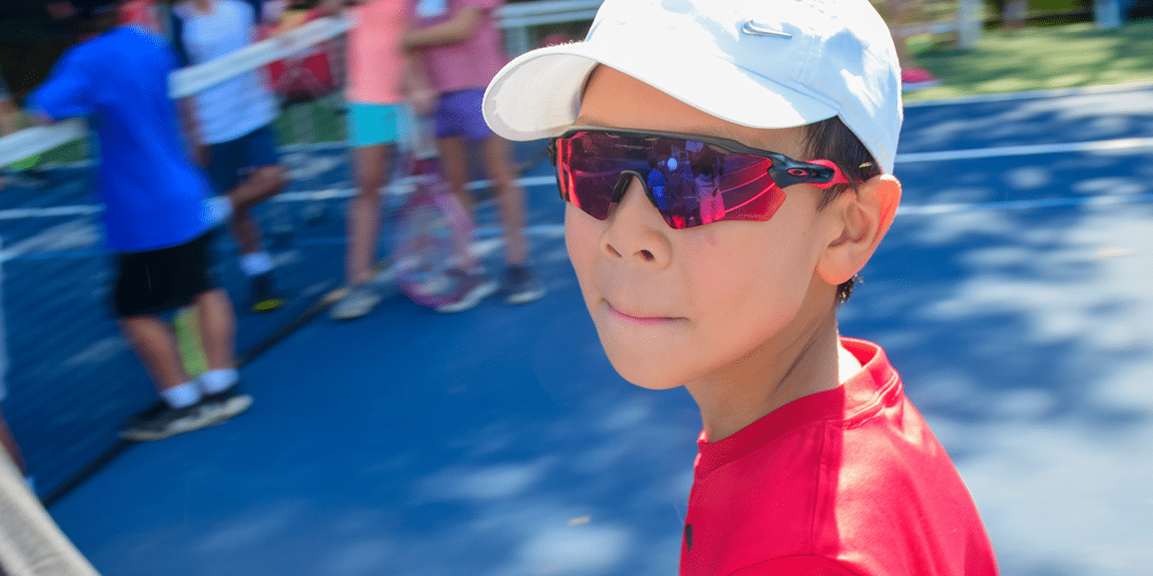 UTA (Universal Tennis Academy) Chastain Park Junior Boy W/ Sunglasses