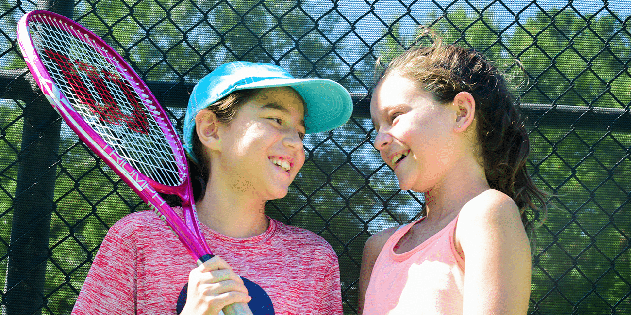 UTA (Universal Tennis Academy) Chastain Park Summer Camp Girls Laughing
